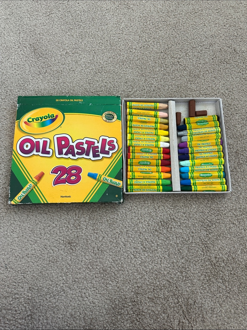 Crayola oil pastels
